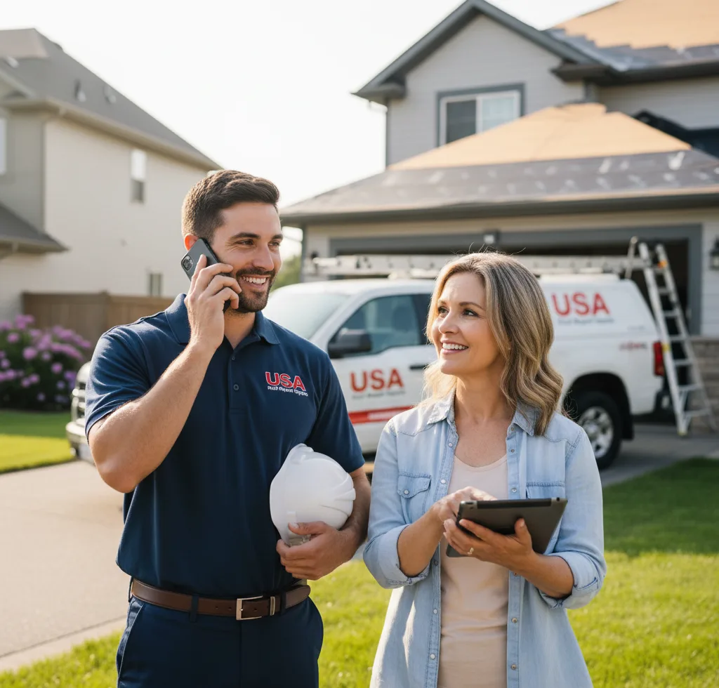 USA Roof Repair Experts customer support in Camden